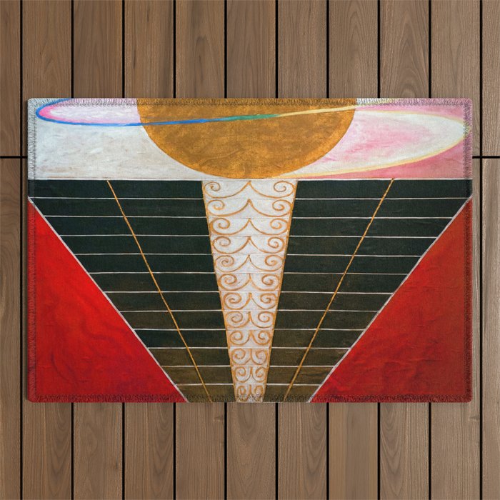 Hilma af Klint Atlarpiece II Outdoor Rug Gallery Image 1
