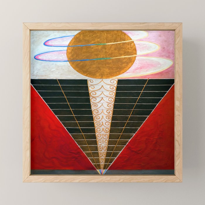 Hilma af Klint Atlarpiece II Mini Art Print Gallery Image 1