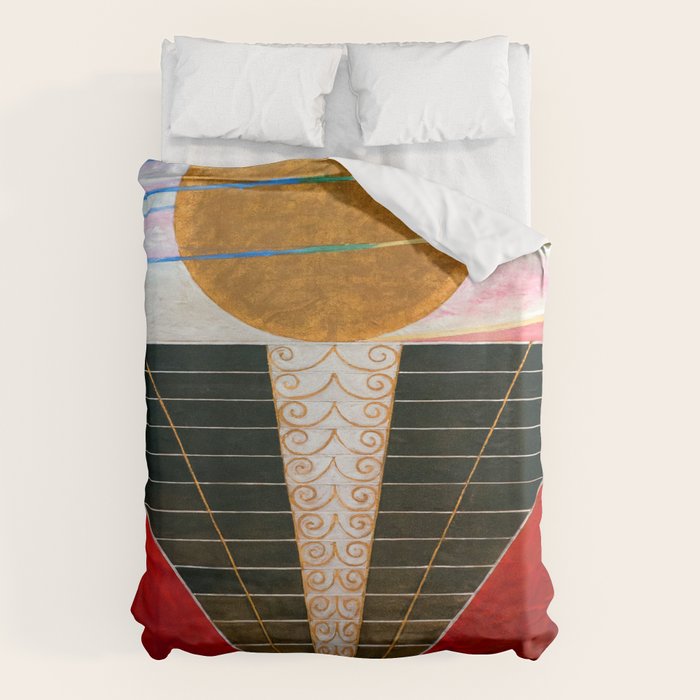 Hilma af Klint Atlarpiece II Duvet Cover Gallery Image 6