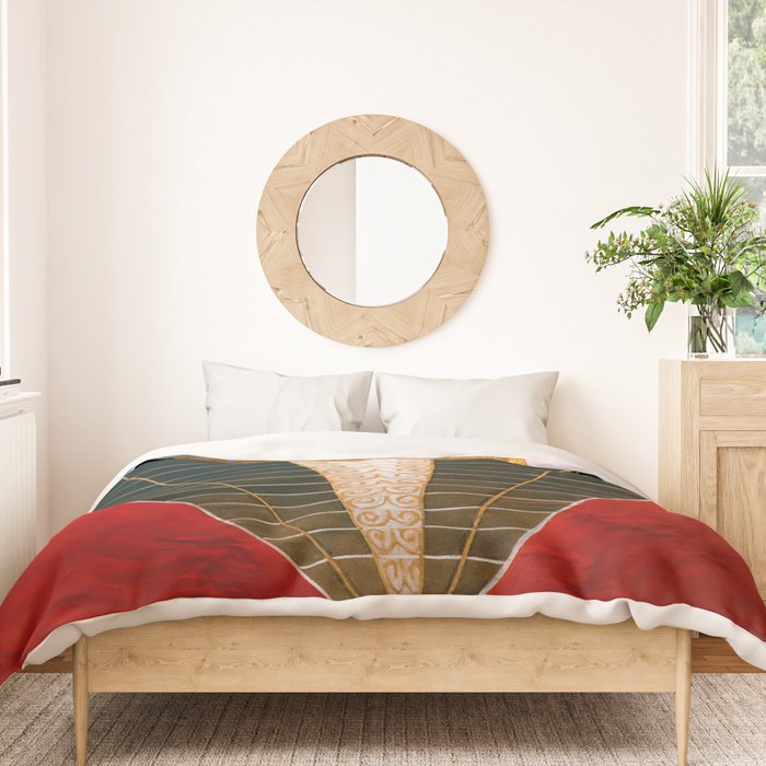 Hilma af Klint Atlarpiece II Duvet Cover Gallery Image 3