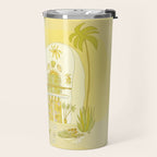 surf house shell dream house // retro art by surfy birdy Travel Mug Gallery Image 2