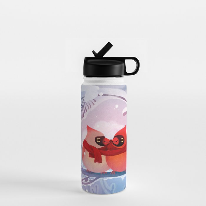 winter lovers Water Bottle Gallery Image 1