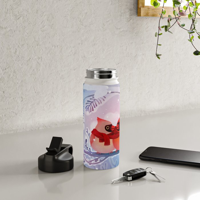 winter lovers Water Bottle Gallery Image 4