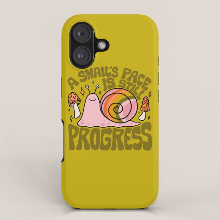 Snail Pace iPhone Case Gallery Image 1