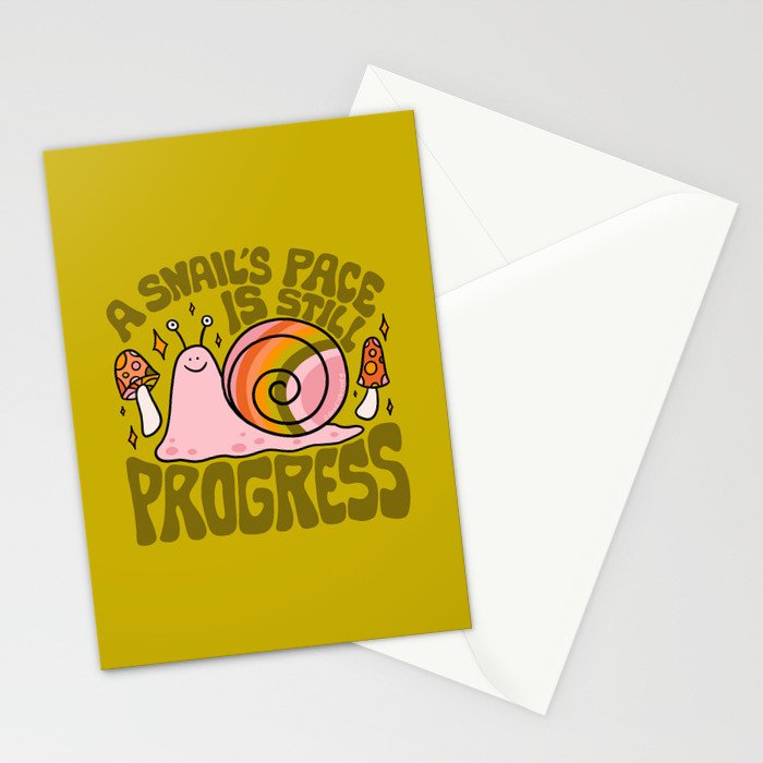 Snail Pace Stationery Card Gallery Image 2