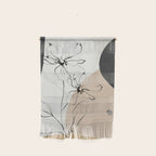Abstract Art /Minimal Flowers Wall Hanging Gallery Image 1