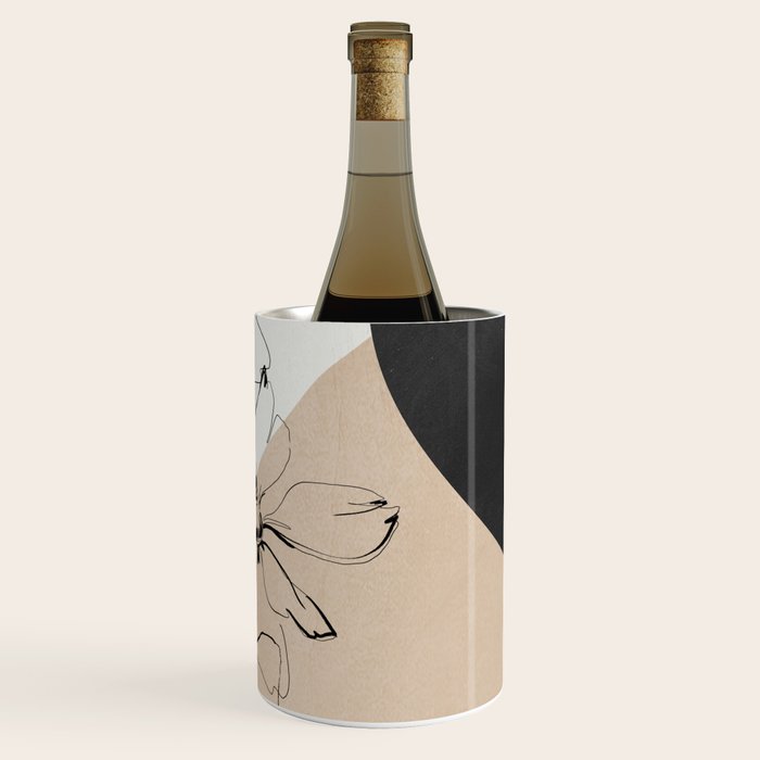 Abstract Art /Minimal Flowers Wine Chiller Gallery Image 3