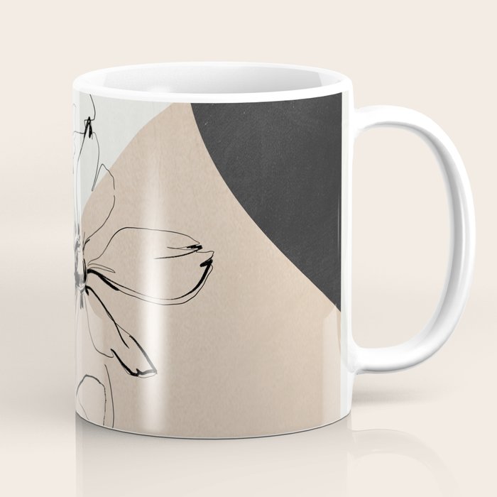 Abstract Art /Minimal Flowers Coffee Mug Gallery Image 1