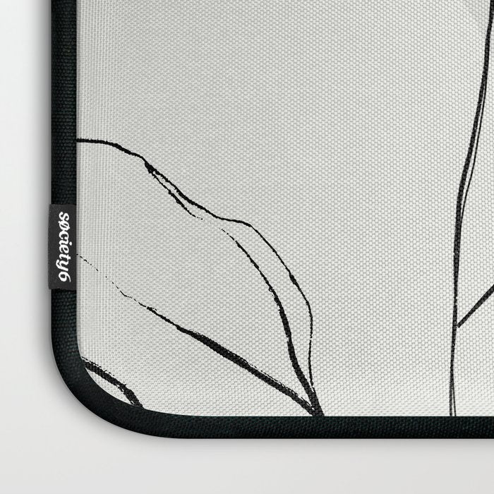 Abstract Art /Minimal Flowers Laptop Sleeve Gallery Image 3
