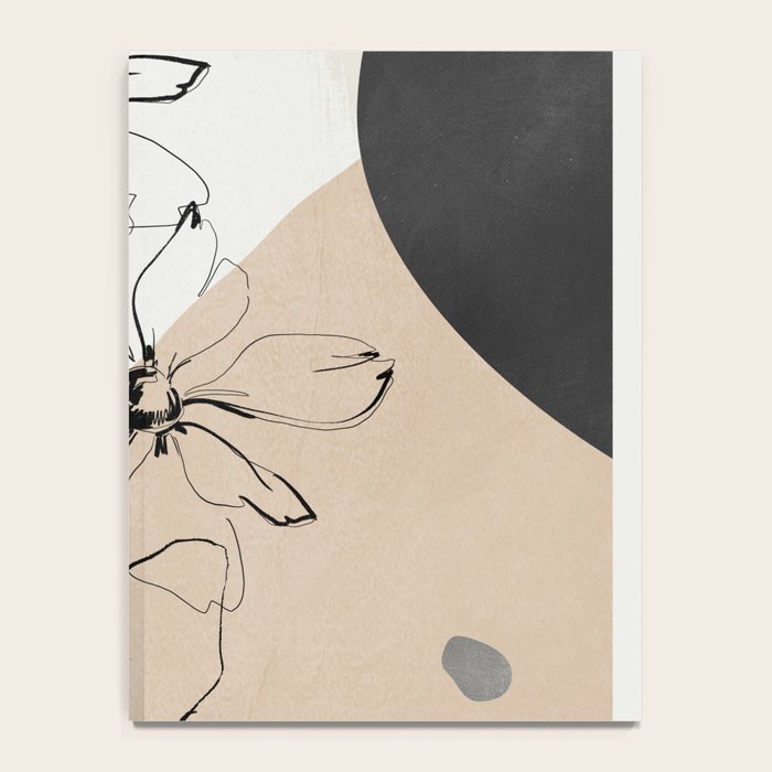 Abstract Art /Minimal Flowers Notebook Gallery Image 4