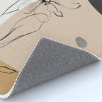 Abstract Art /Minimal Flowers Rug Gallery Image 4