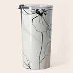 Abstract Art /Minimal Flowers Travel Mug Gallery Image 3