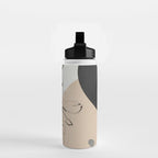 Abstract Art /Minimal Flowers Water Bottle Gallery Image 2
