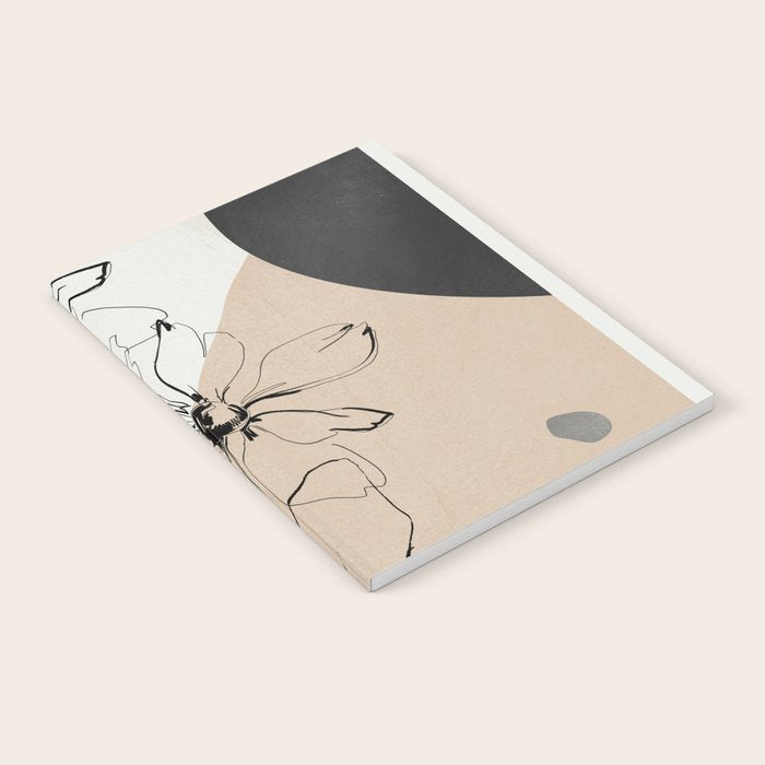 Abstract Art /Minimal Flowers Notebook Gallery Image 1