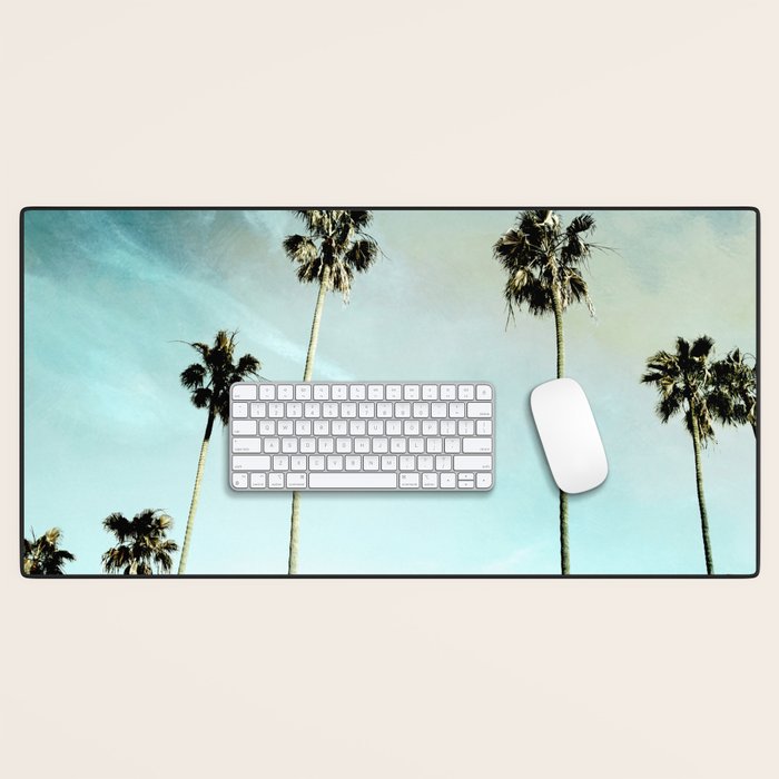 Palm Trees Desk Mat Gallery Image 1
