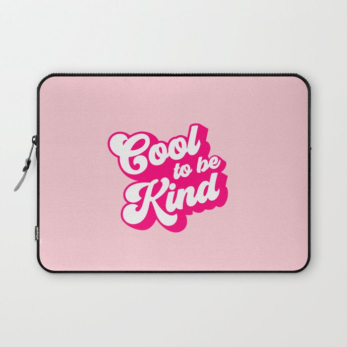 Cool to be Kind #positivevibes Laptop Sleeve Gallery Image 1