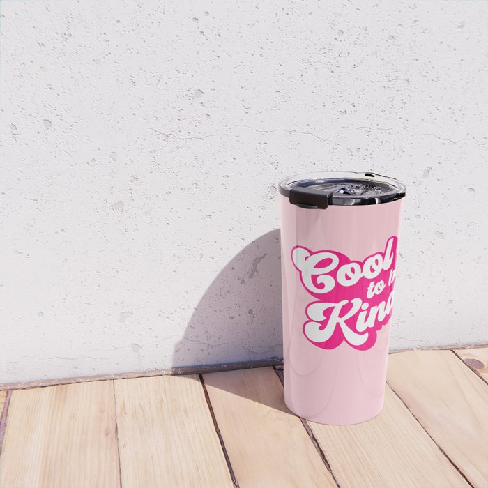 Cool to be Kind #positivevibes Travel Mug Gallery Image 4