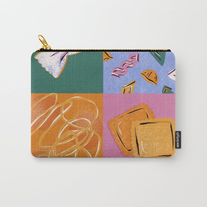 Pasta Appreciation Society Carry All Pouch Gallery Image 1