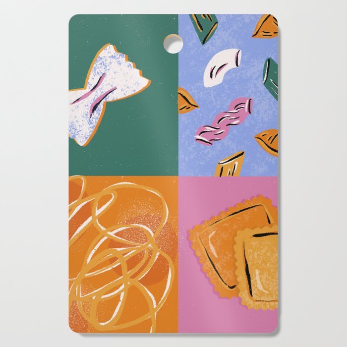 Pasta Appreciation Society Cutting Board