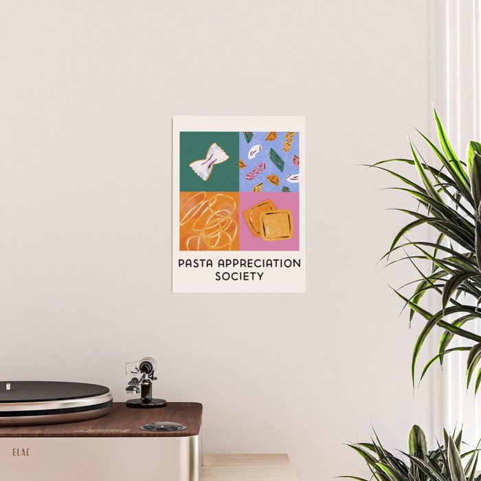 Pasta Appreciation Society Poster Gallery Image 2
