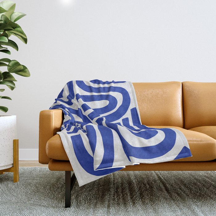 S and U Throw Blanket Gallery Image 1