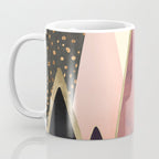 Pink and Gold Peaks Coffee Mug Gallery Image 3
