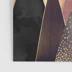 Pink and Gold Peaks Poster Gallery Image 3
