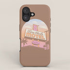 TIME HEALS - Mocha Mousse - Inspired by PANTONE 17 1230 Mocha Mousse iPhone Case Gallery Image 1