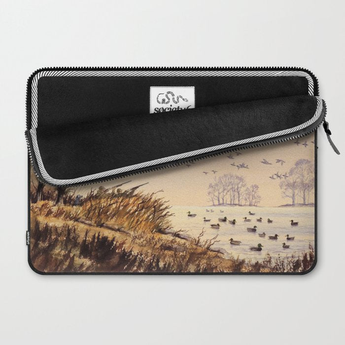 Duck Hunting Times Laptop Sleeve Gallery Image 2