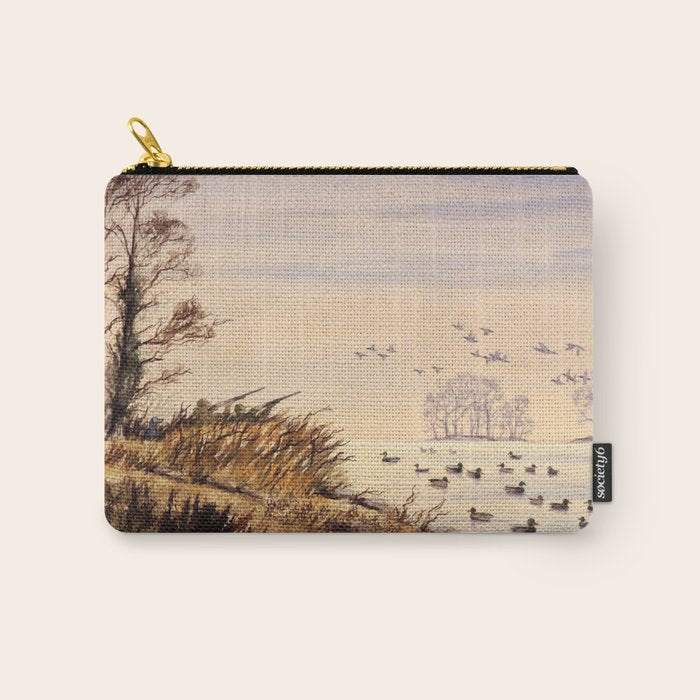 Duck Hunting Times Carry All Pouch Gallery Image 1