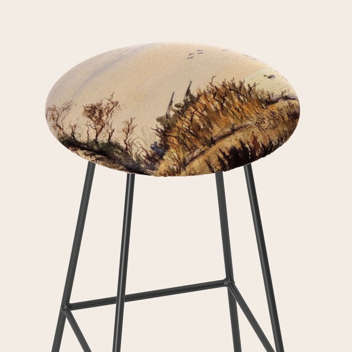 Duck Hunting Times Stool Gallery Image 2