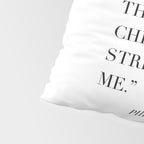 I Can Do All Things Through Christ Who Strengthens Me. -Philippians 4:13 Pillow Sham Gallery Image 4