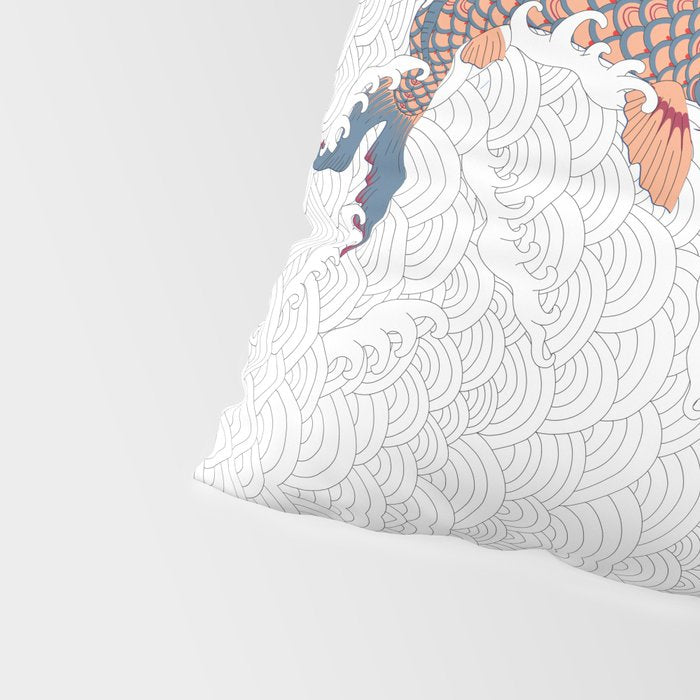 koi fish bold graphic Pillow Sham Gallery Image 4