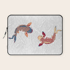 koi fish bold graphic Laptop Sleeve Gallery Image 1