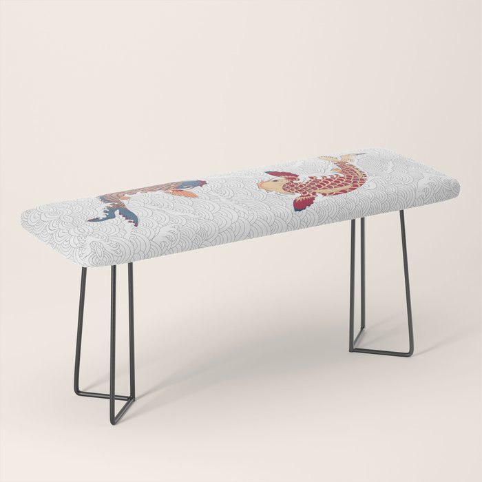 koi fish bold graphic Bench Gallery Image 1