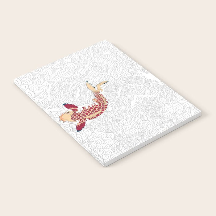 koi fish bold graphic Notebook Gallery Image 1