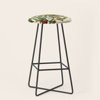 Botanical English Bulldog Stool Gallery Image 1