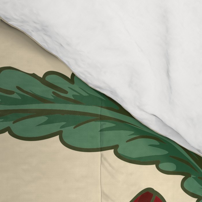 Botanical English Bulldog Comforter Gallery Image 4