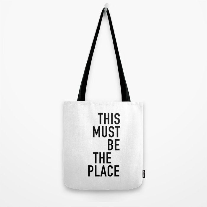 this must be the place Tote Bag Gallery Image 2
