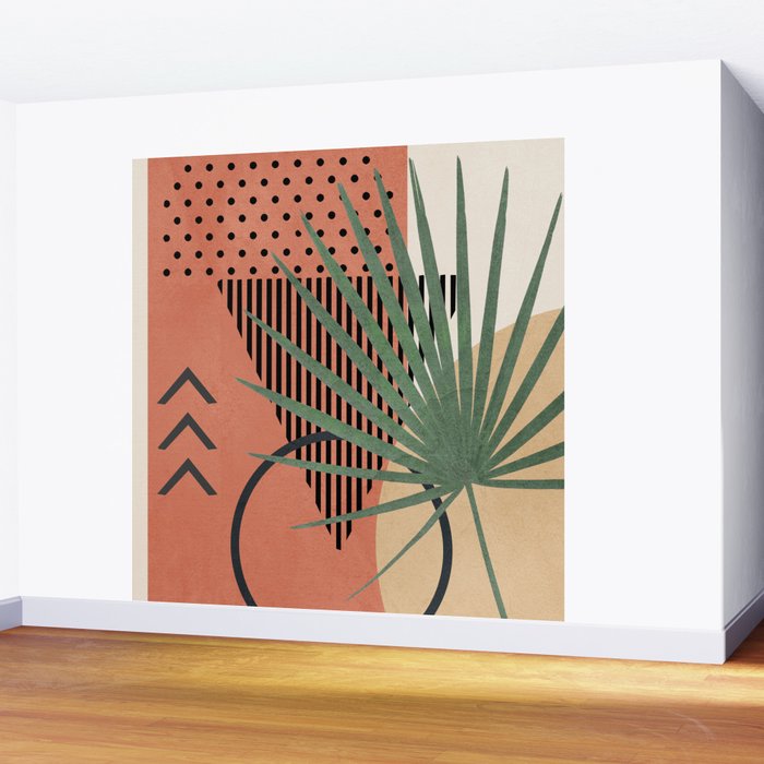 Nature Geometry II Wall Mural Gallery Image 2