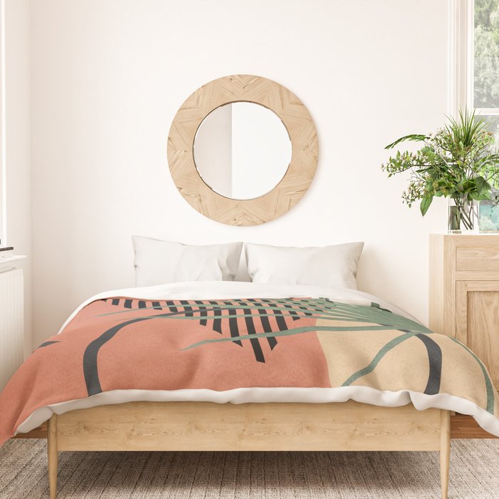 Nature Geometry II Duvet Cover Gallery Image 3