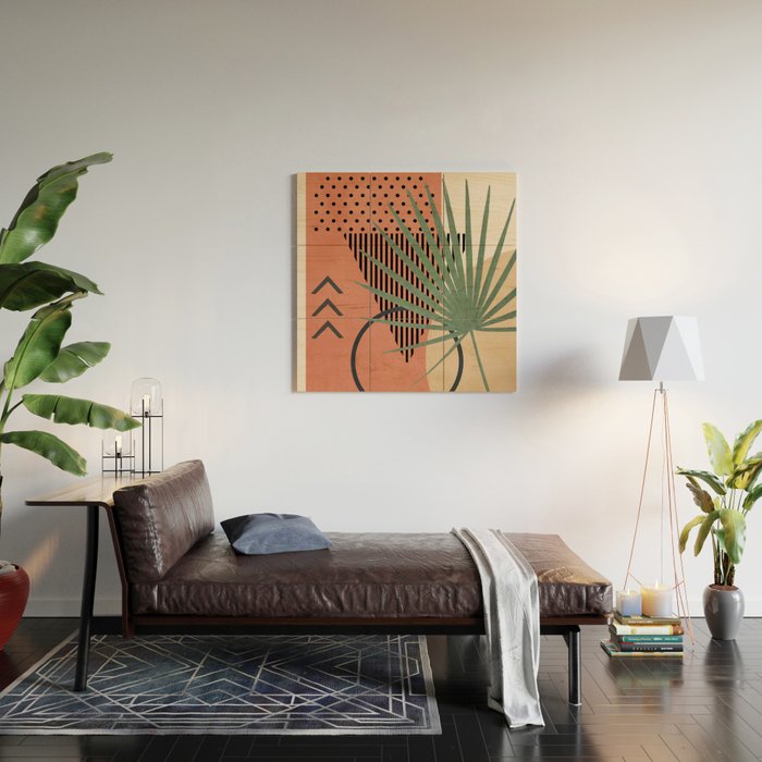 Nature Geometry II Wood Wall Art Gallery Image 2