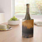 Golden Glimmer Mountain Lake Wine Chiller Gallery Image 4