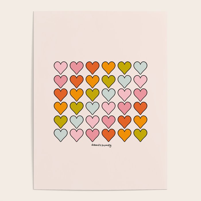 Rainbow Hearts Poster Gallery Image 4
