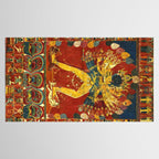 Tibetan Buddhist Kalachakra Wheel Time 1400s Tablecloth Gallery Image 2