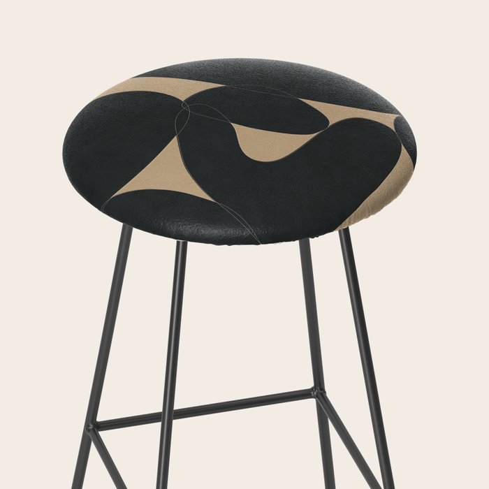 Modern Abstract Art 29 Stool Gallery Image 2