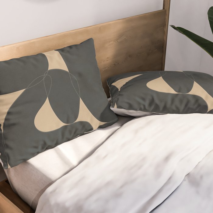 Modern Abstract Art 29 Pillow Sham Gallery Image 2