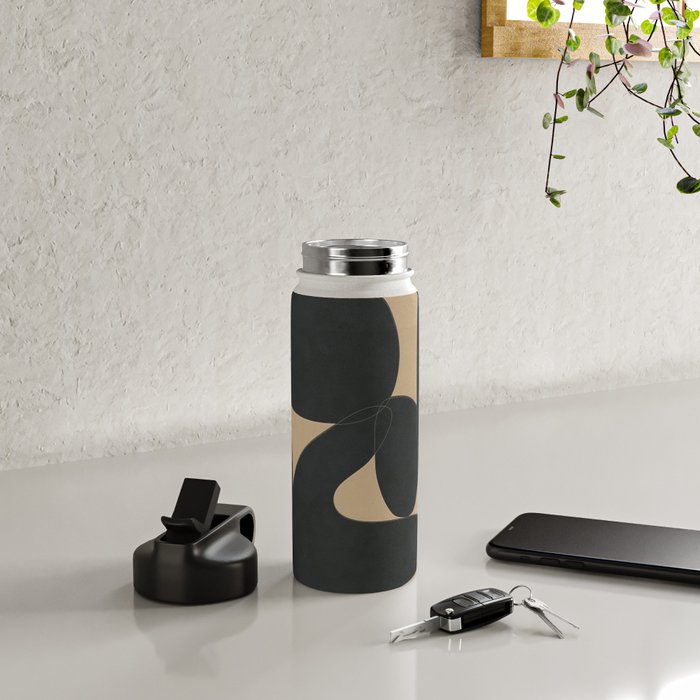 Modern Abstract Art 29 Water Bottle Gallery Image 4