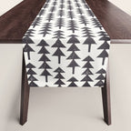 Linocut Forest Table Runner Gallery Image 1