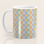 Checkered Multicolor Pattern XXVII Natural Summer Coffee Mug Gallery Image 3